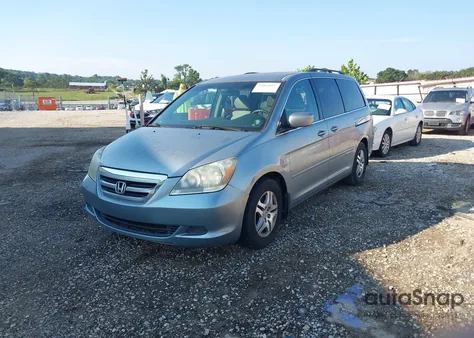 2007 Honda Odyssey Ex from USA, damaged, VIN 5FNRL38427B144880